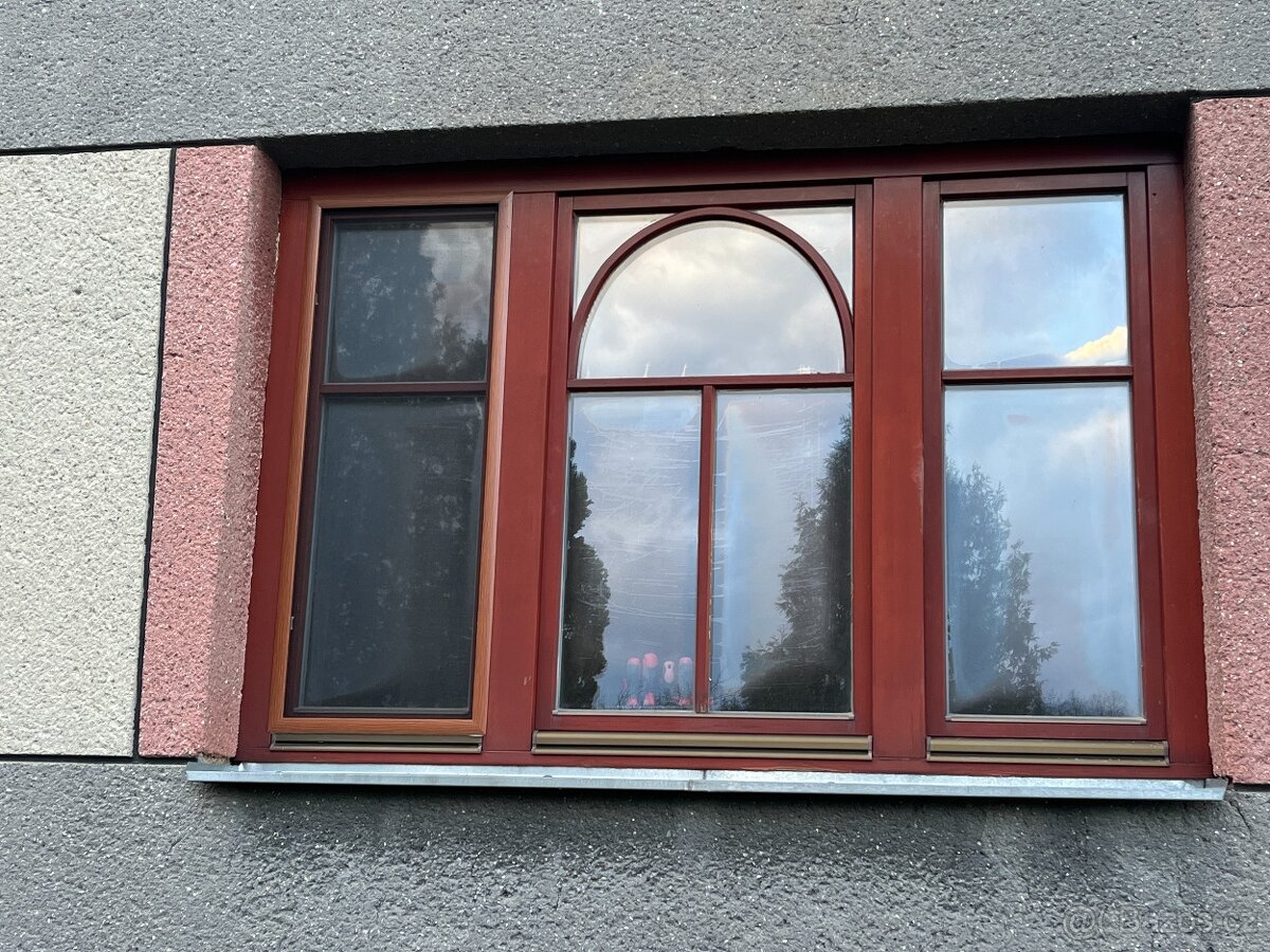 Dřevěná Euro okna