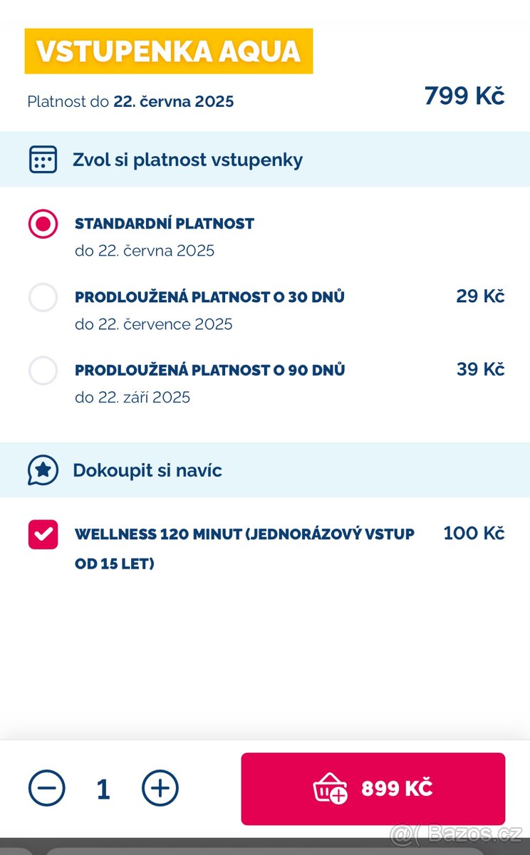Aqualand Moravia - 2x Celodenny Vstup + 120min Wellness