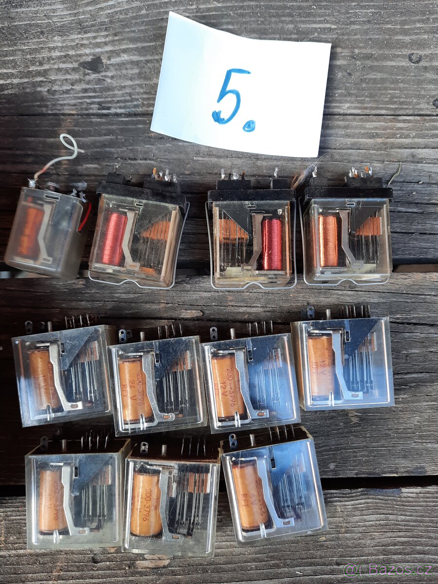Relé mix č.5 / potenciometr mix č.4
