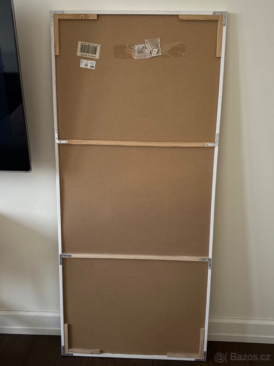Zrcadlo bílý rám Obstrup Jysk 68x152 cm