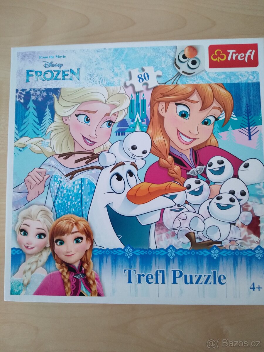 Puzzle Froze ,skládá se z 80 dílů, nové 3 x foto
