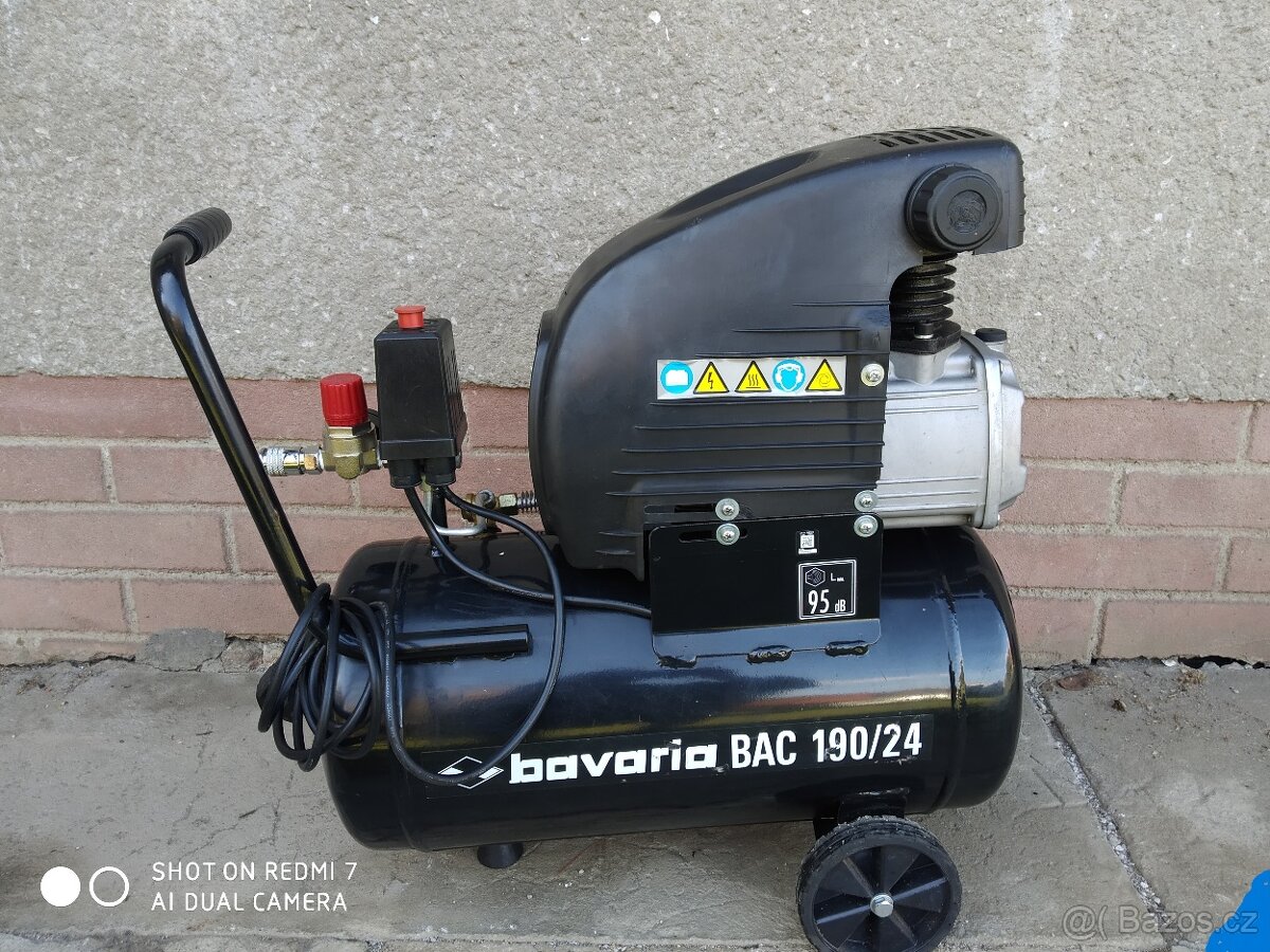Prodám olejový Kompresor Bavaria BAC 190/24..