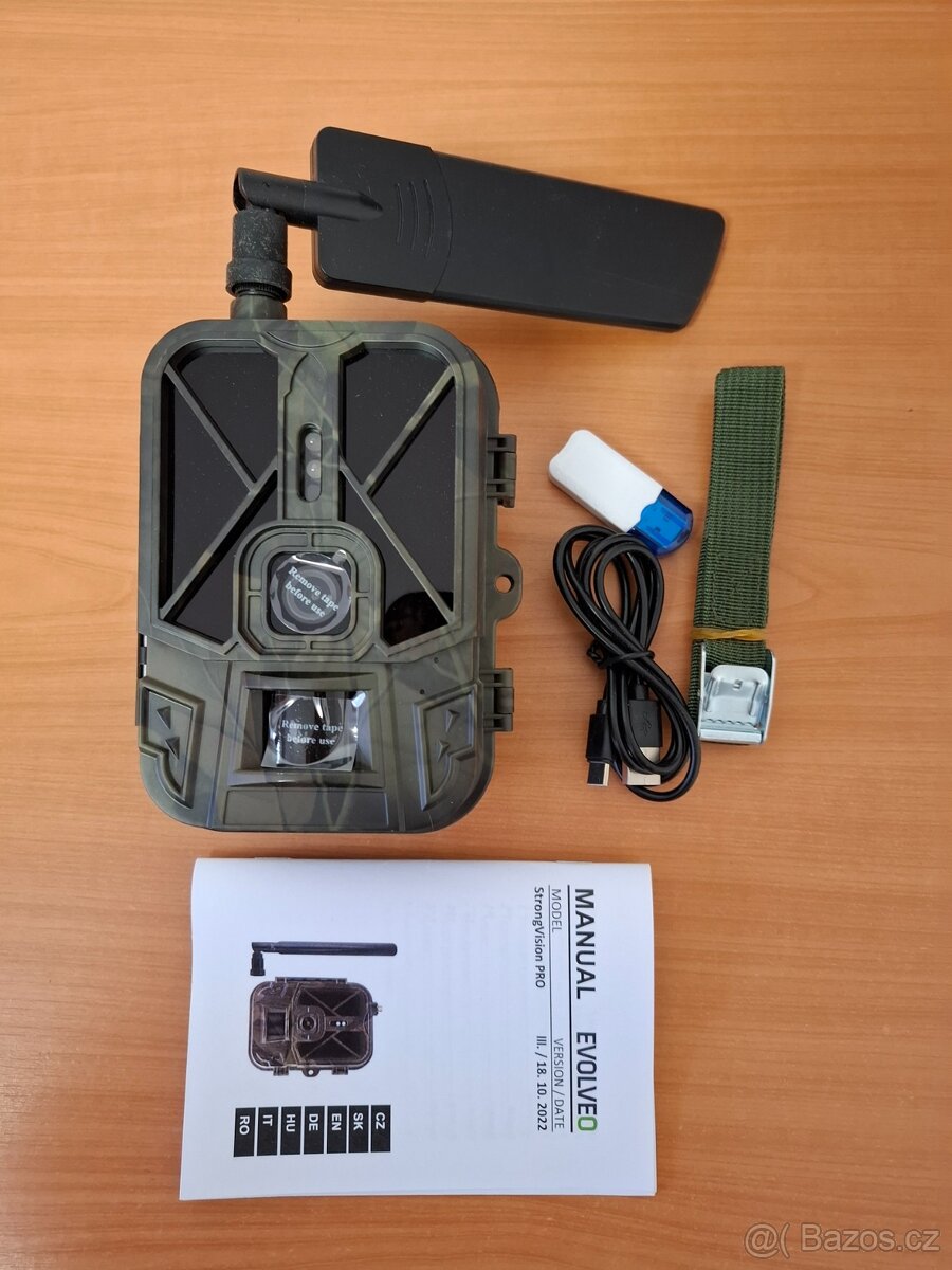 Fotopast 4G LTE s akumulátorem a APLIKACÍ na poslané foto