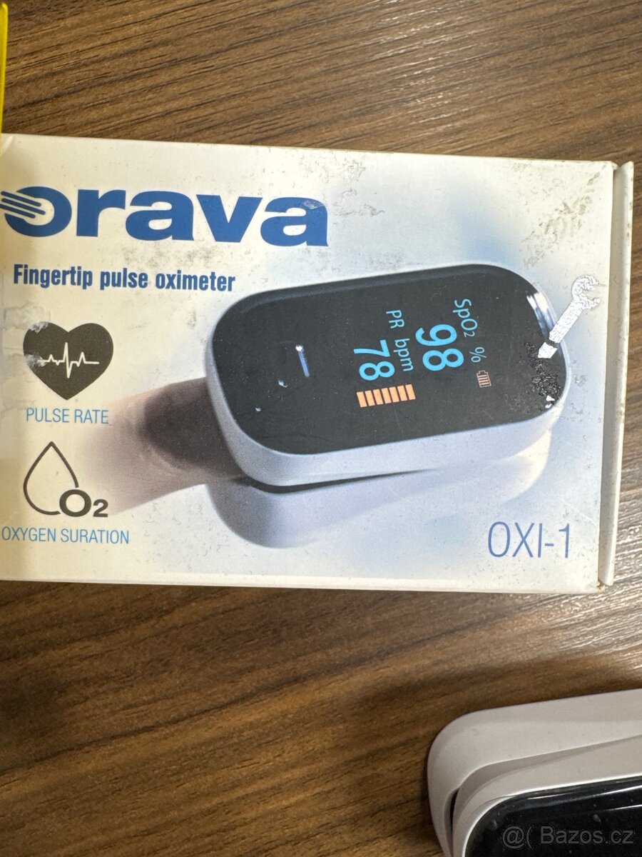 Prodám prstní pulzní oxymetr ORAVA OXI 1