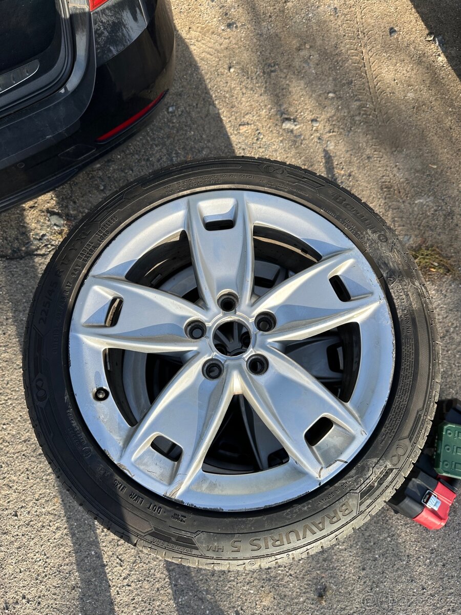 Audi 17" kola 5x112, 7.5J 17H2, ET 56