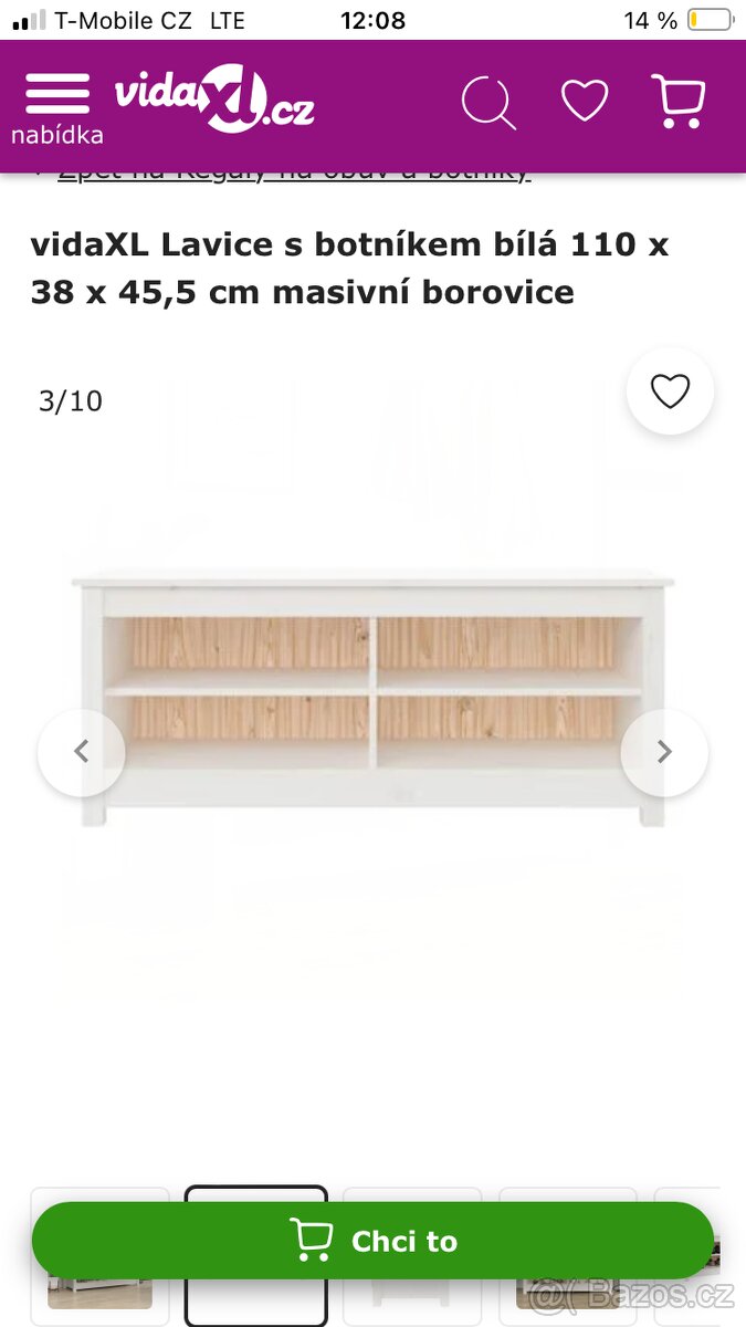 Lavice s botnikem