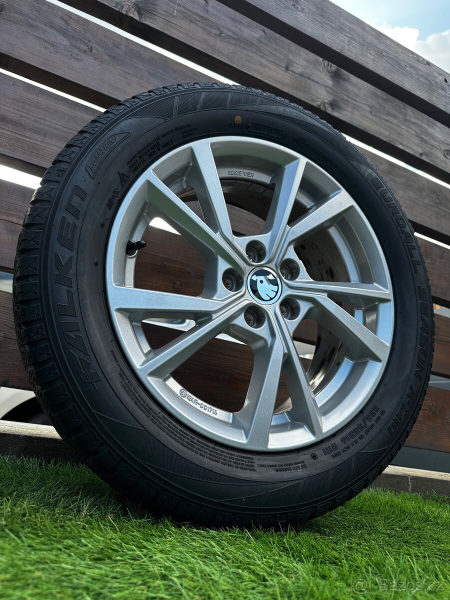 Alu kola 5x100 r16 s pneu (100kam)