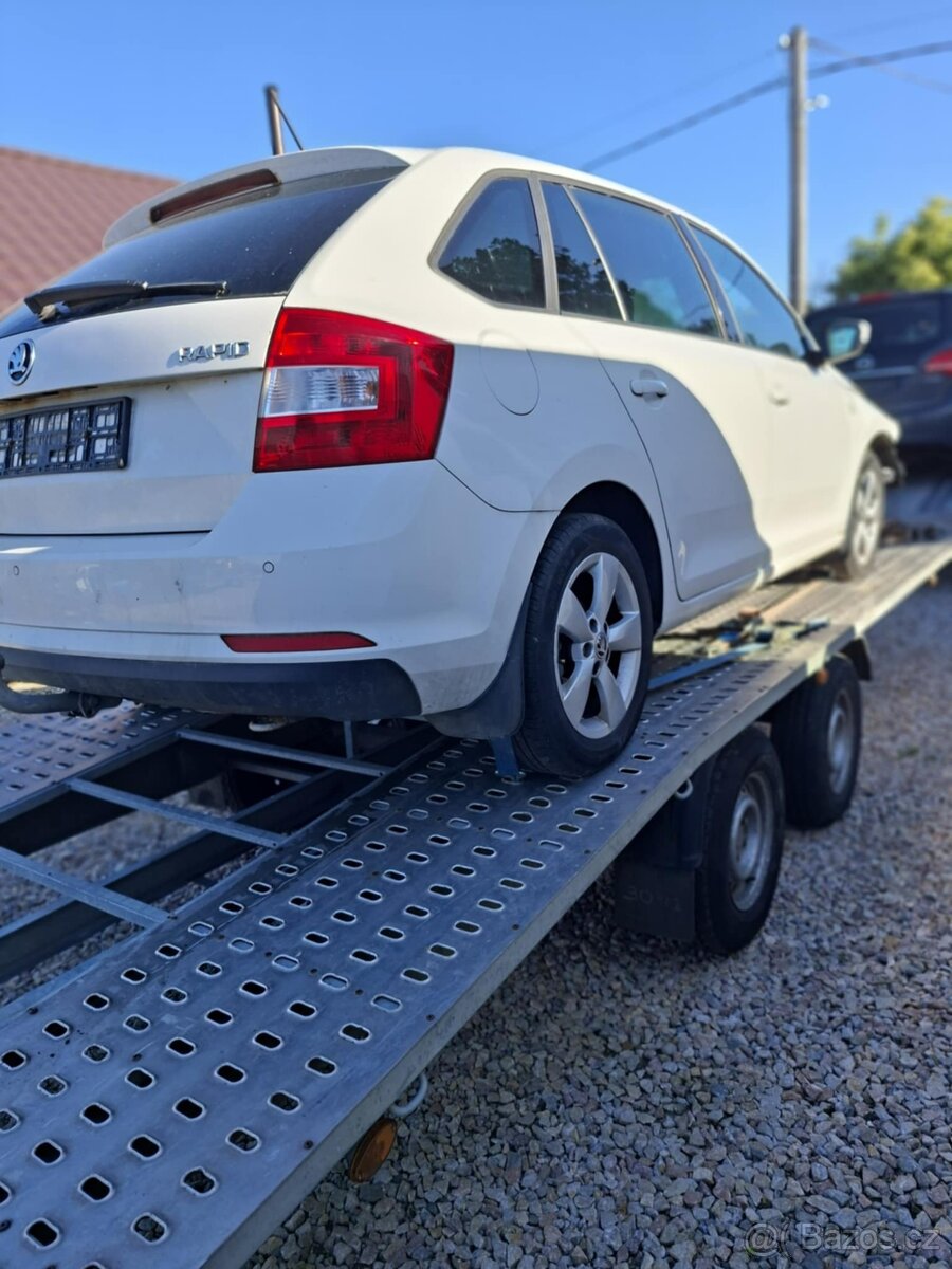 Rozpredam škoda Rapid Spaceback 1.2Tsi 81kw 2017