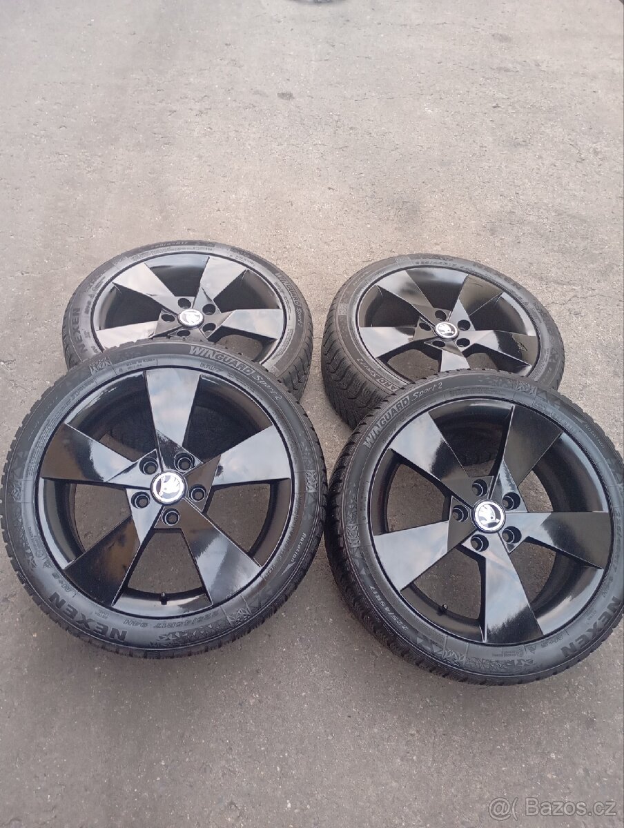 Alu kola 5x112 r17 Škoda Octavia 3 Denom