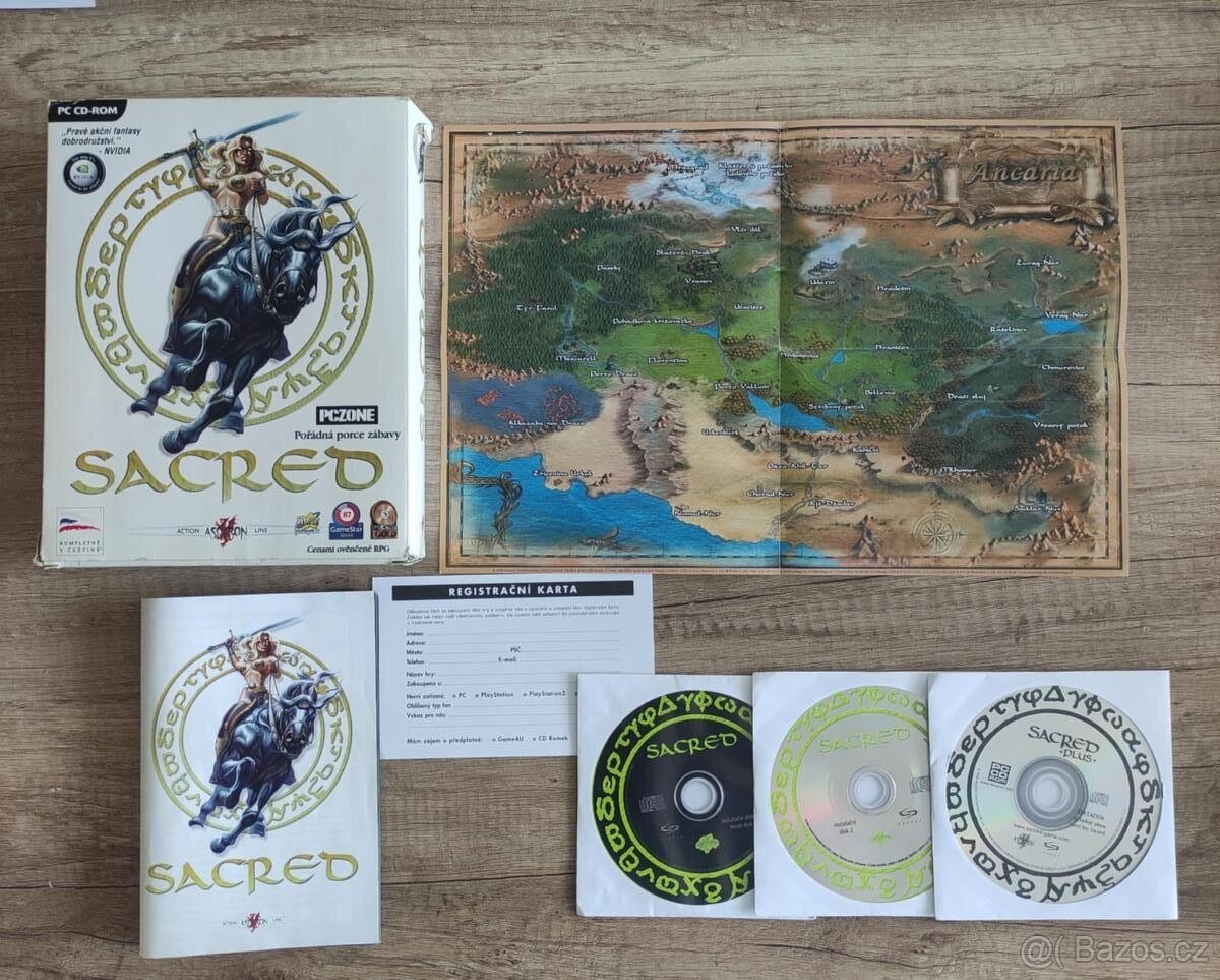 PC hra - CZ big box - Sacred