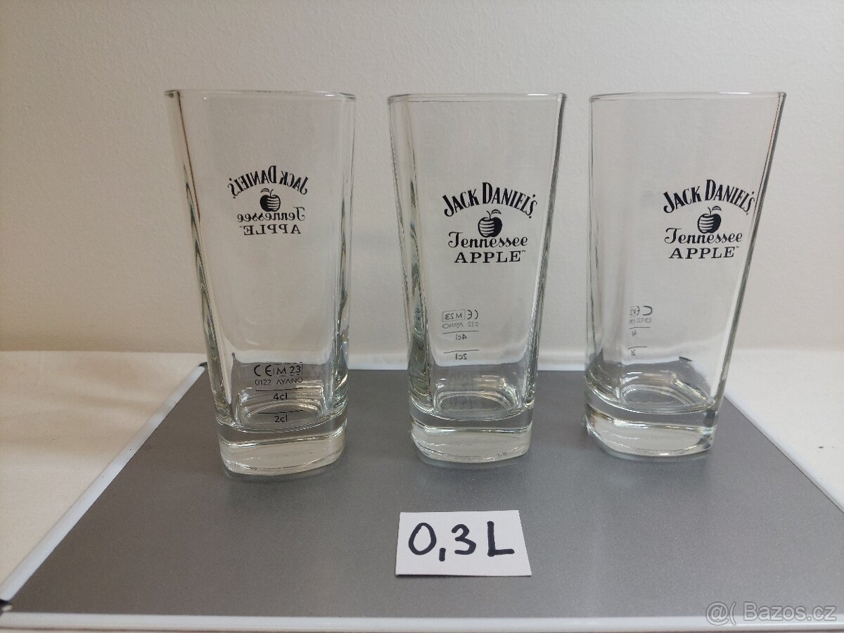originál sklenice Jack Daniels