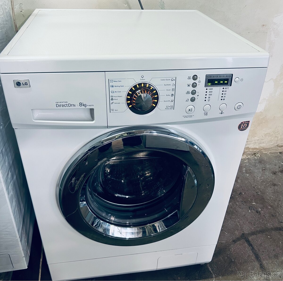 Pračka LG 8kg a+++