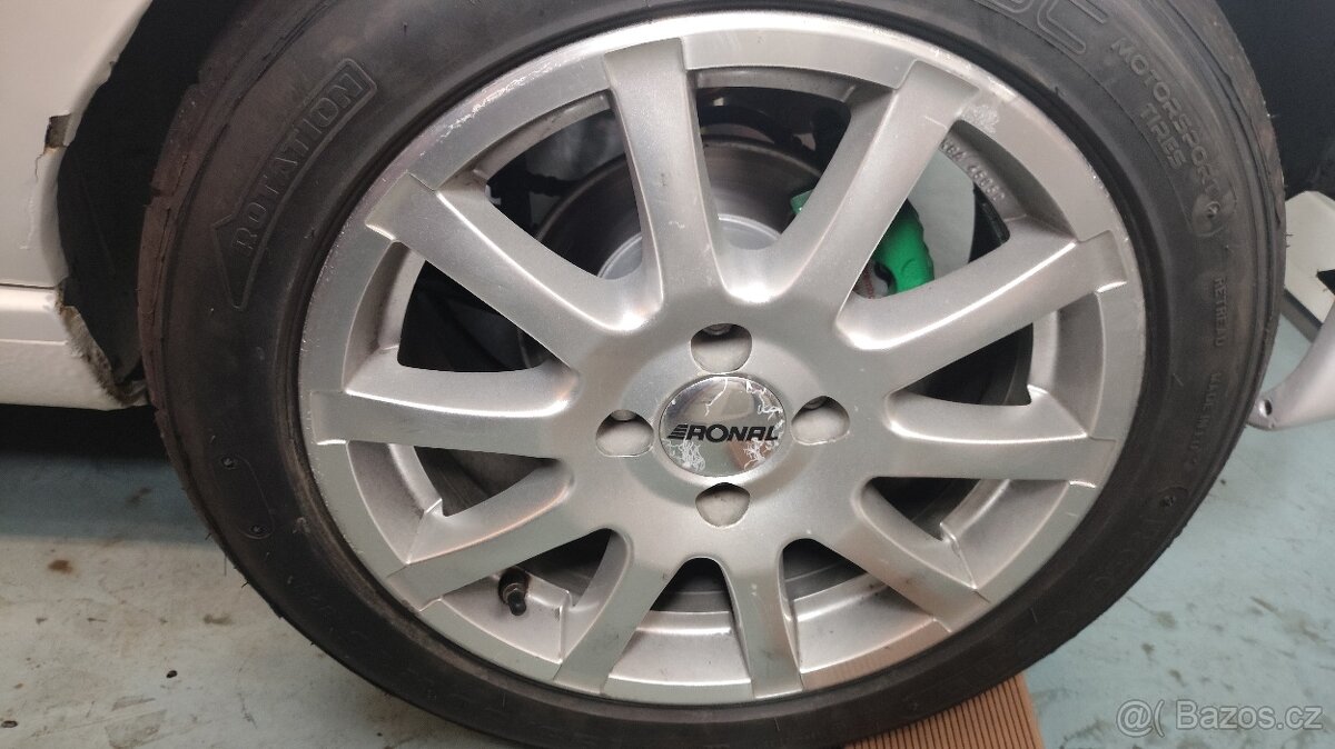Prodám kola 4x100 plus pneu semislick r15