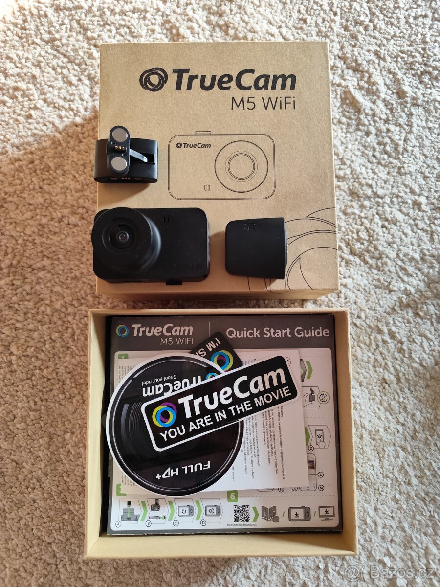 Autokamera TrueCam M5 WiFi + antiradar