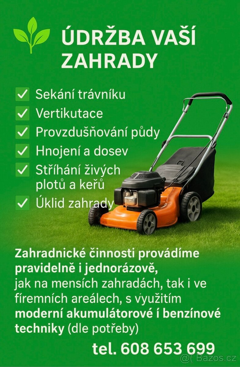 Údržba vaši zahrady