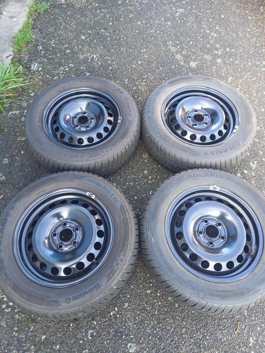 NOVÝ zimní komplet Š.Fabia IV/VW Polo,S.Ibiza-185/65R15