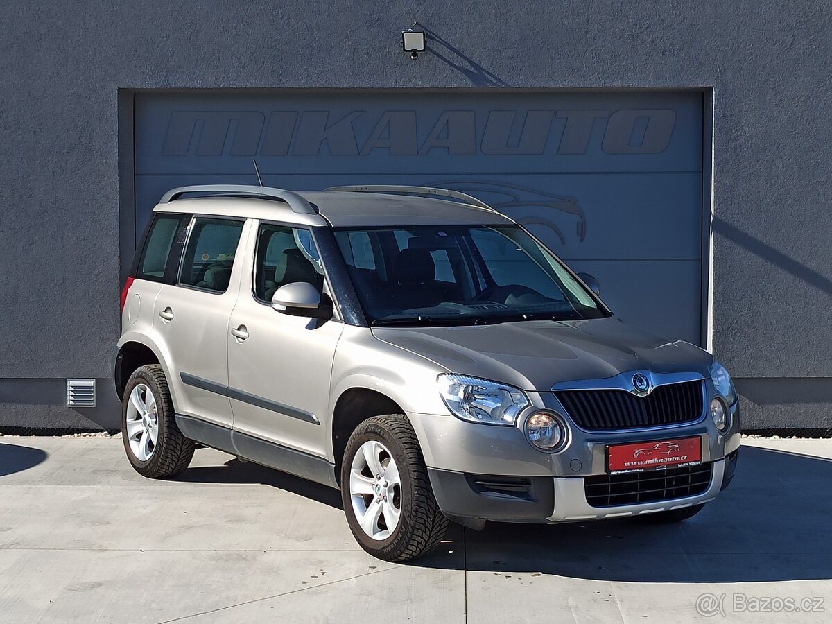 ŠKODA YETI 1.2TSI 77kW 1.MAJ ČR