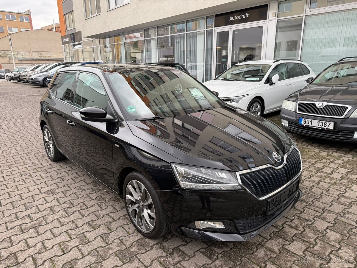 Škoda Fabia 1.0 TSI 70kW 115tkm ACC Pano - záruka Autodraft