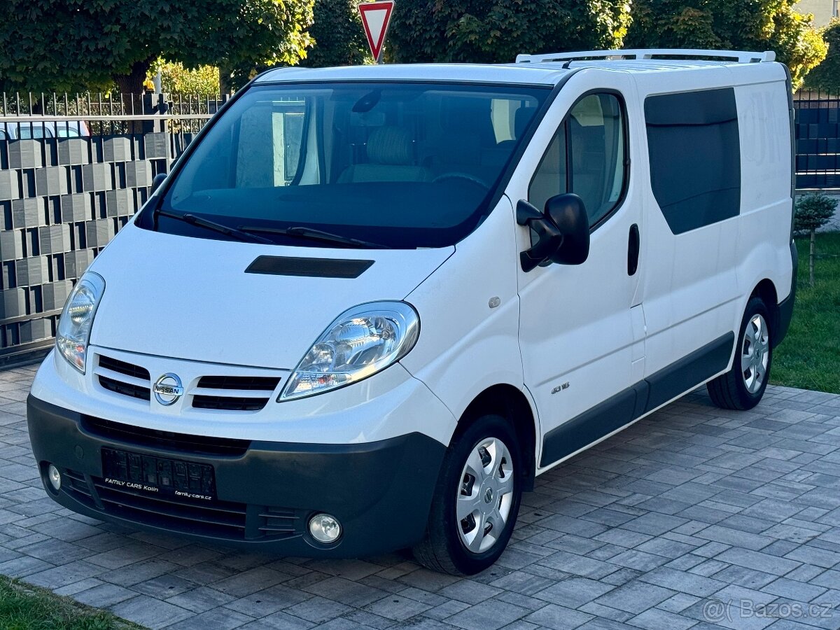 Nissan Primastar, 2.0,84KW,2.MAJ,5MÍST,KLIMA