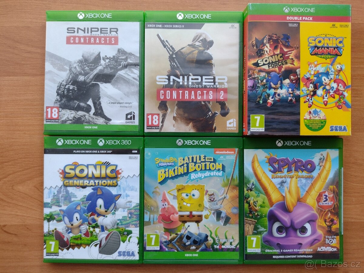 4. - Hry pro XBOX ONE ( k 1.11. )