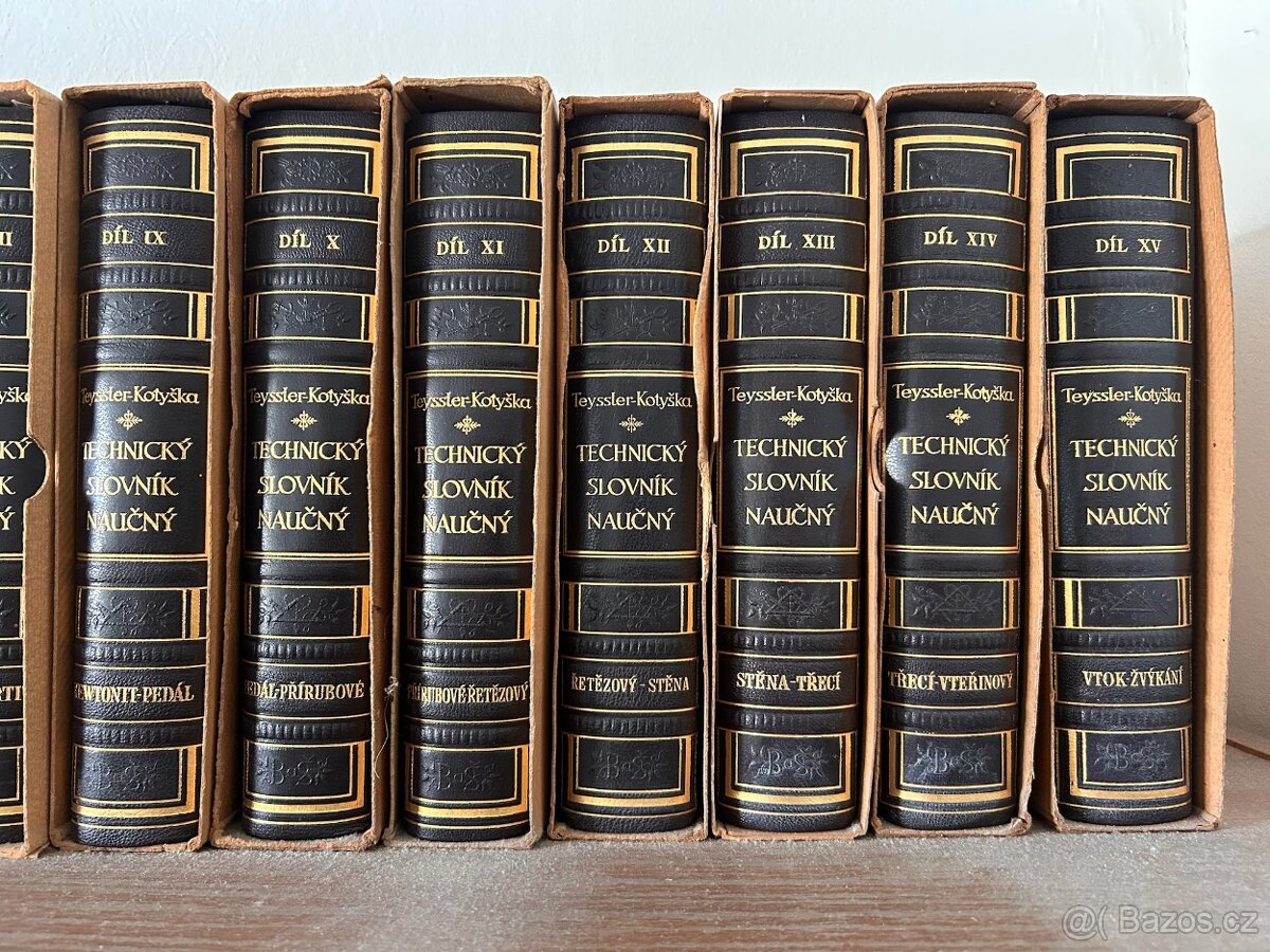 Technický slovník naučný I.-XV.