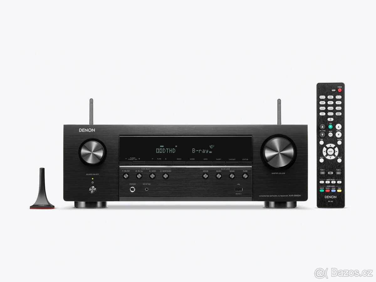 AV Receiver Denon AVR-S660H černý