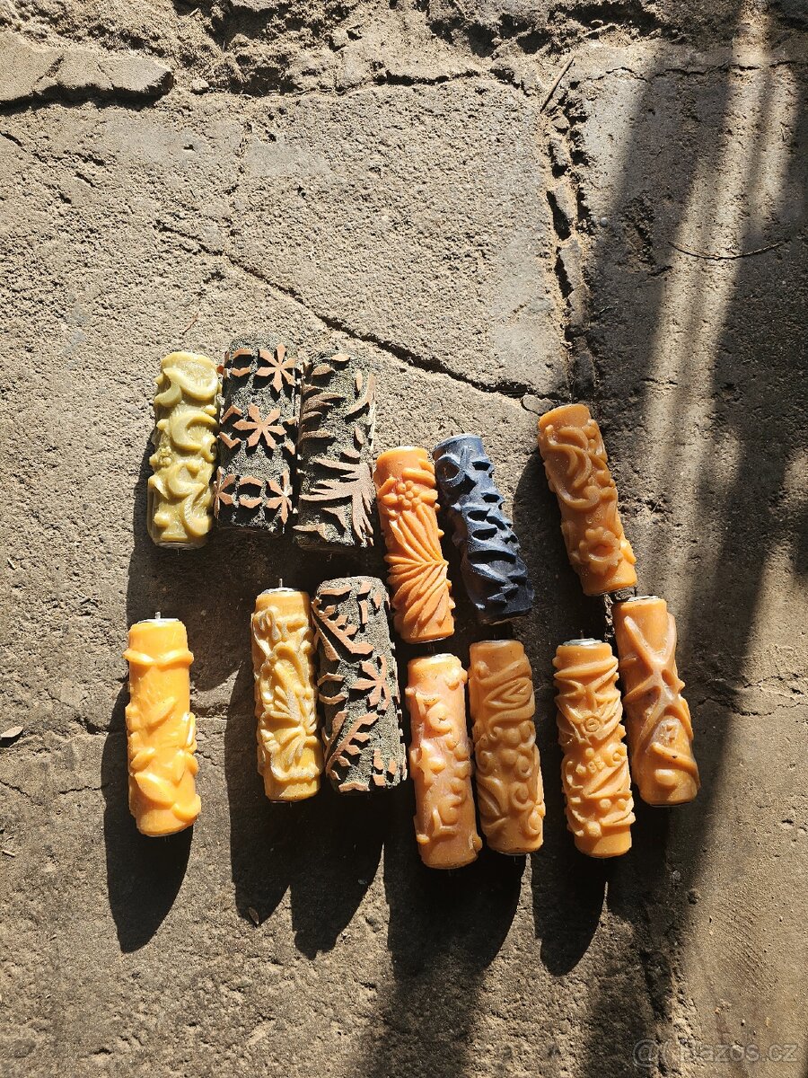 Retro vzorované válečky na malování