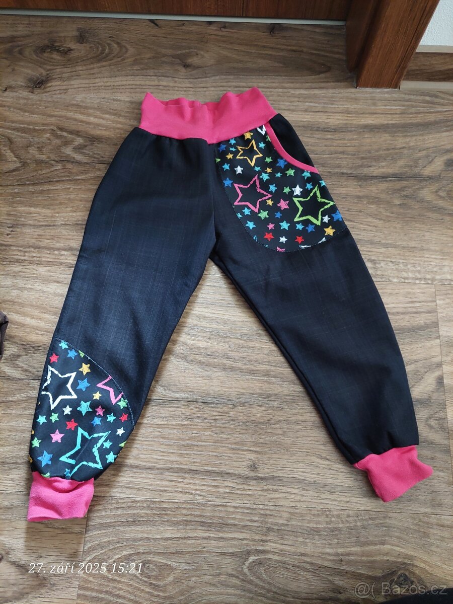 Softshellové kalhoty jaro/podzim