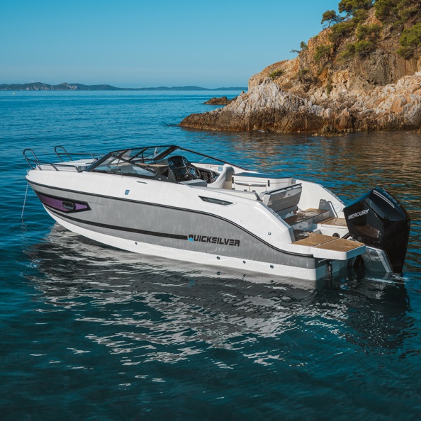 QUICKSILVER Activ 755 CRUISER EXCLUSIVE DELUXE LINE + MERCUR