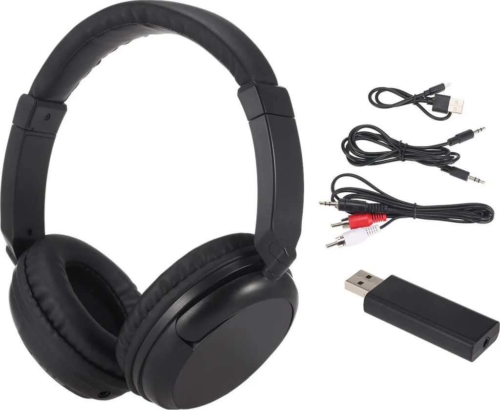 Nová bezdrátová sluchátka s vysílačem.