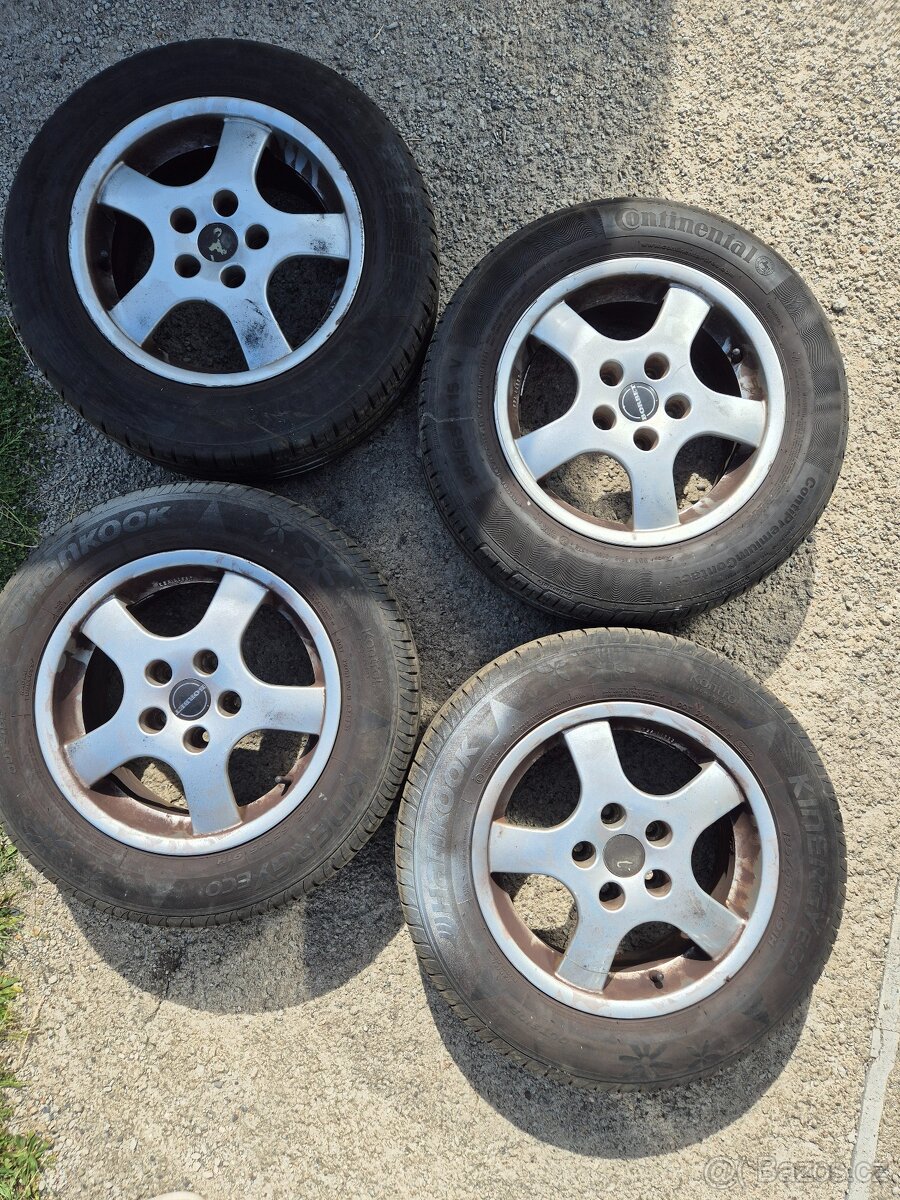 Alu kola Opel Zafira A,5x100R15 Borbet