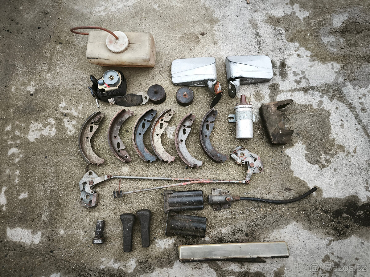 Náhradní díly Škoda 105 - 120 - 130 - Garde - Rapid