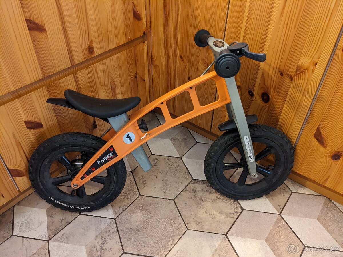 Dětské odrážedlo Firstbike s brzdou