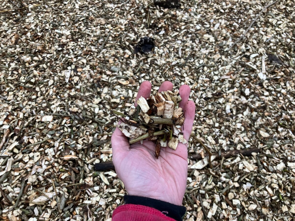 Dřevní štěpka / mulč