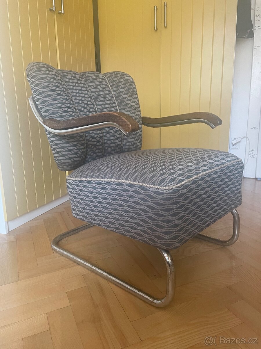 Funkcionalistické křeslo MÜCKE MELDER