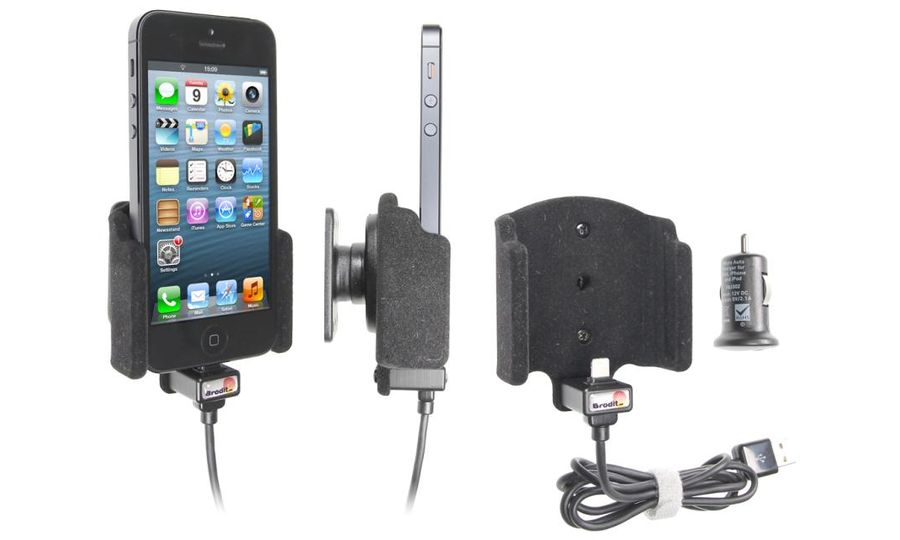 Držák mobilu BRODIT pro iPhone 5/5S/SE