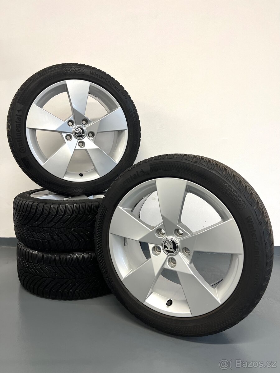 ❄️ Zimní Alu kola Denom, Škoda Octavia 3, 5x112 r17
