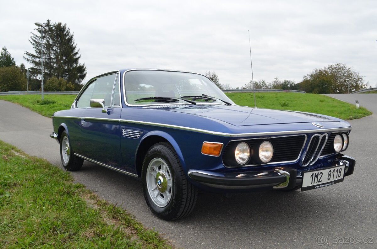BMW 2,5CS, E9, rok 1970 Servisní kniha