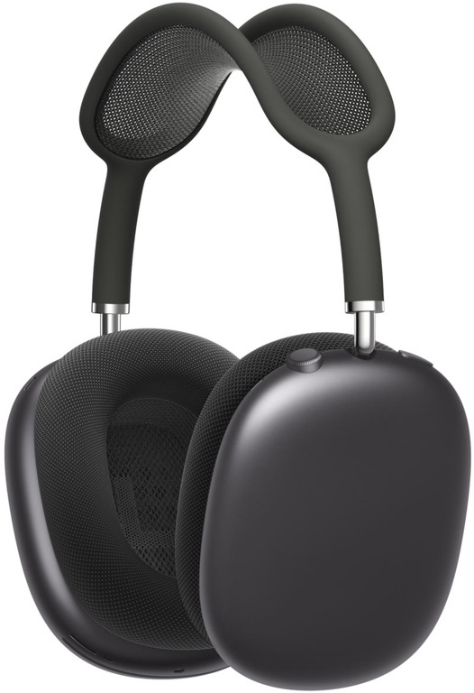 Air pods max šedé apple