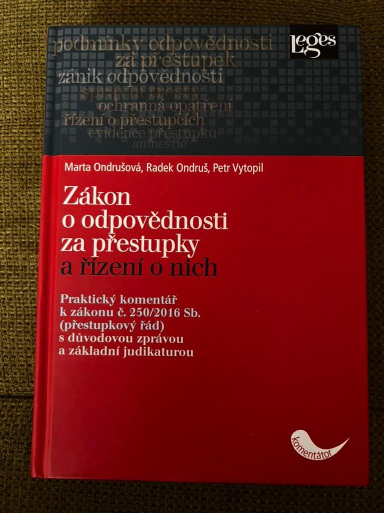 Zákon o odpovědnosti za přestupky s praktickým komentářem