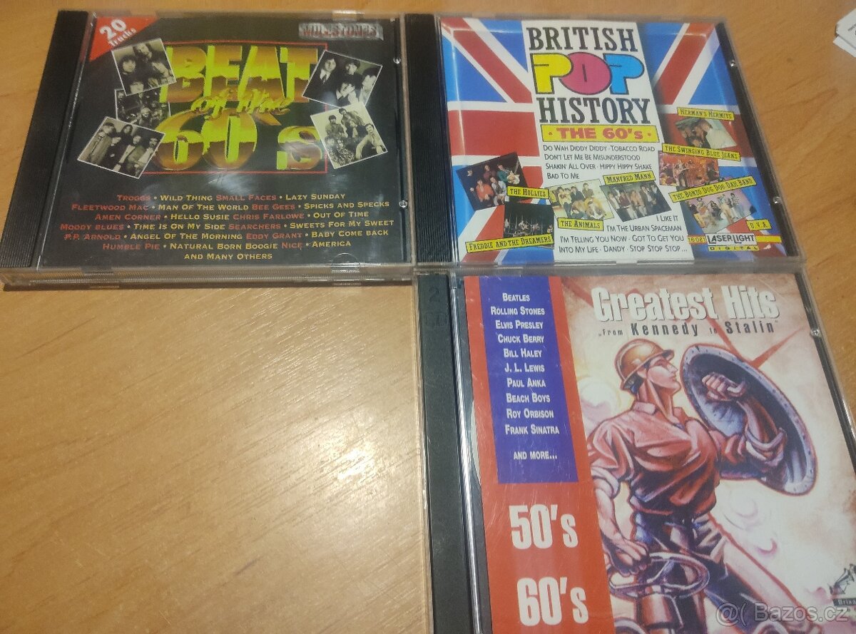 Cd - Beat 60' s , History 60's , Hits 50' s , 60 ' s