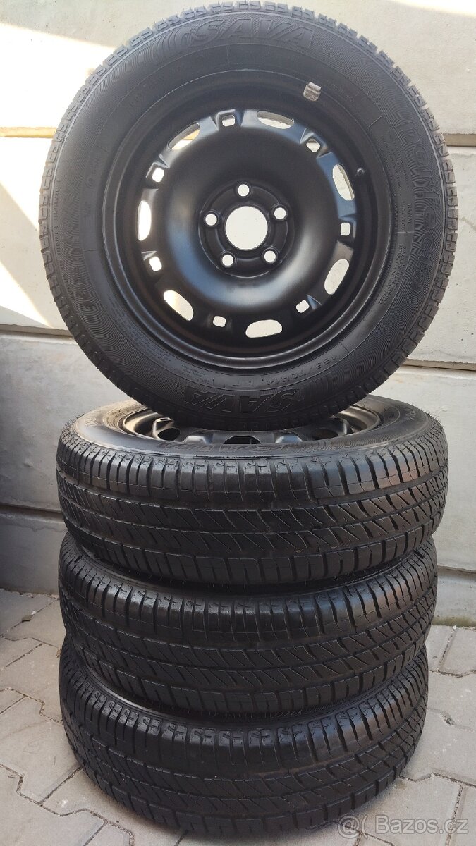 letní kola na škoda fabia 1 5x100 r14