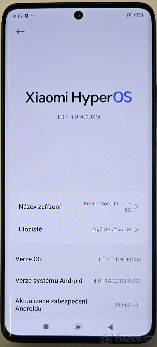Xiaomi Redmi Note 13 Pro+ 5G 256 GB