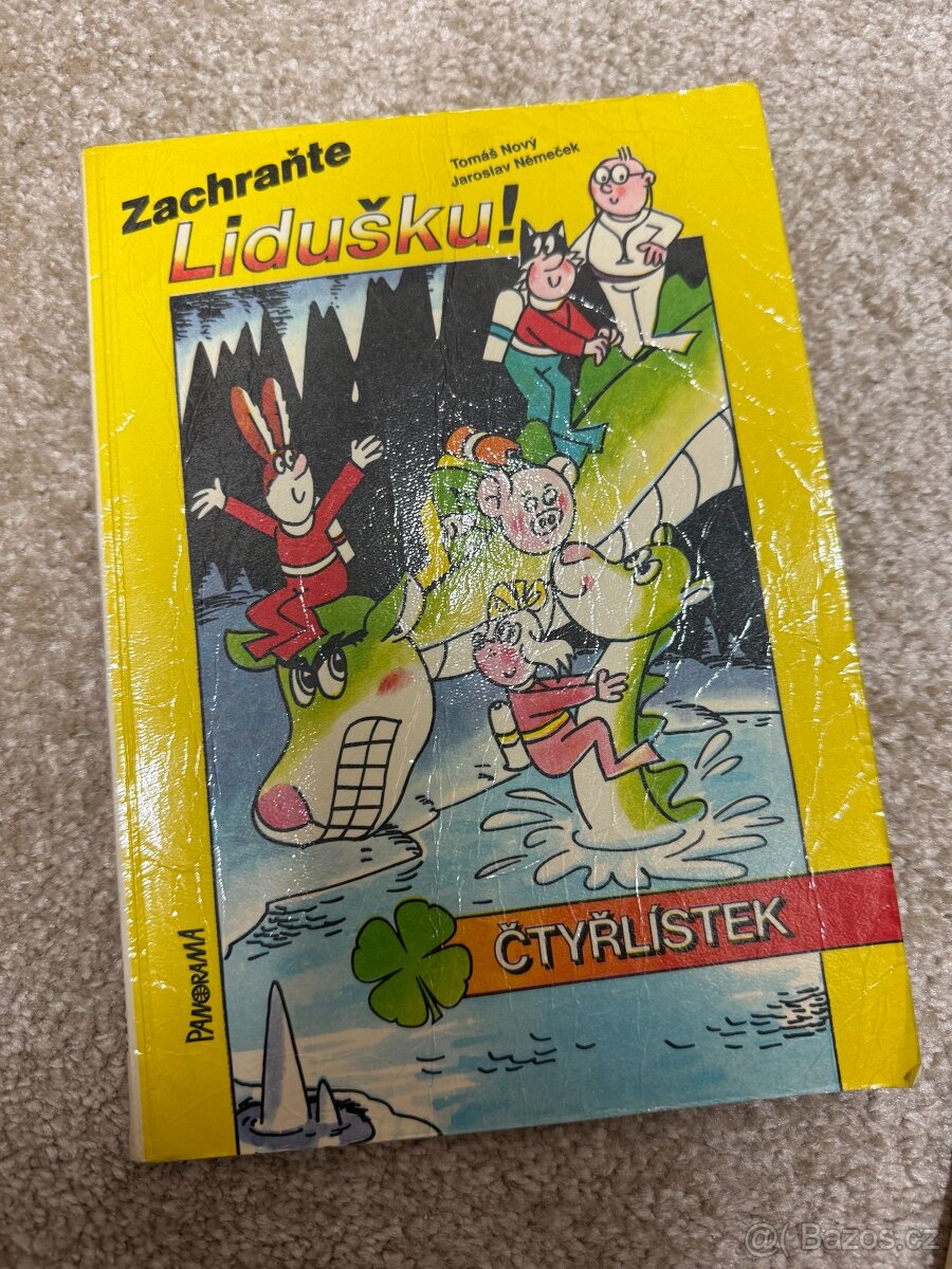 Čtyřlístek - Cesta kolem světa, Zachraňte Lidušku