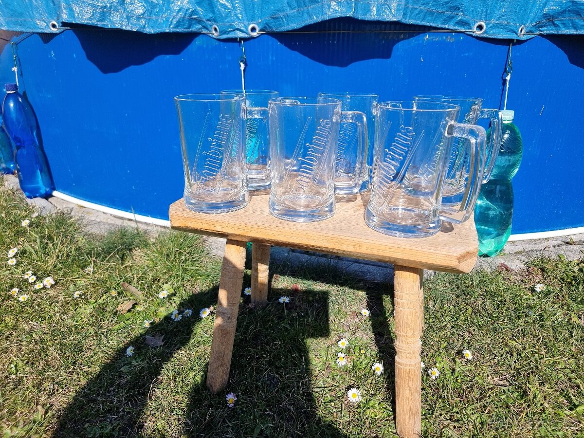 Pivní půllitry Gambrinus