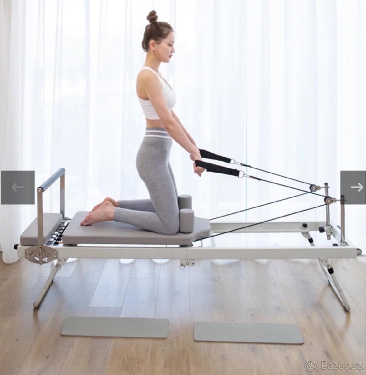 Skládací Pilates Reformer Machine domácí fitness vybavení