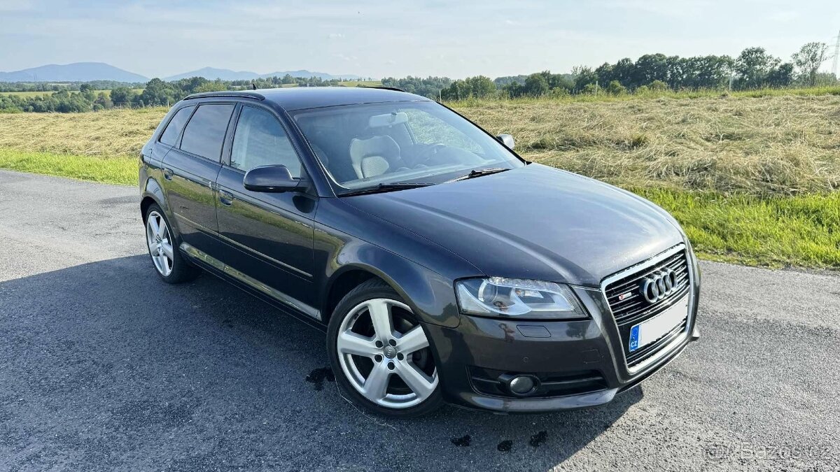 Audi A3 8P Sportback facelift 2.0 TDI CR,2011,nová STK,2xALU