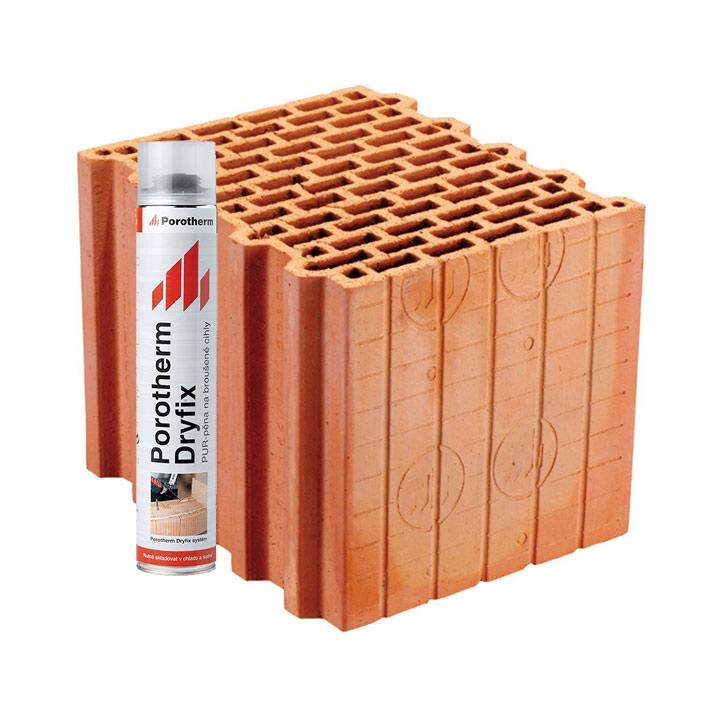 Cihly porotherm 30 drifix
