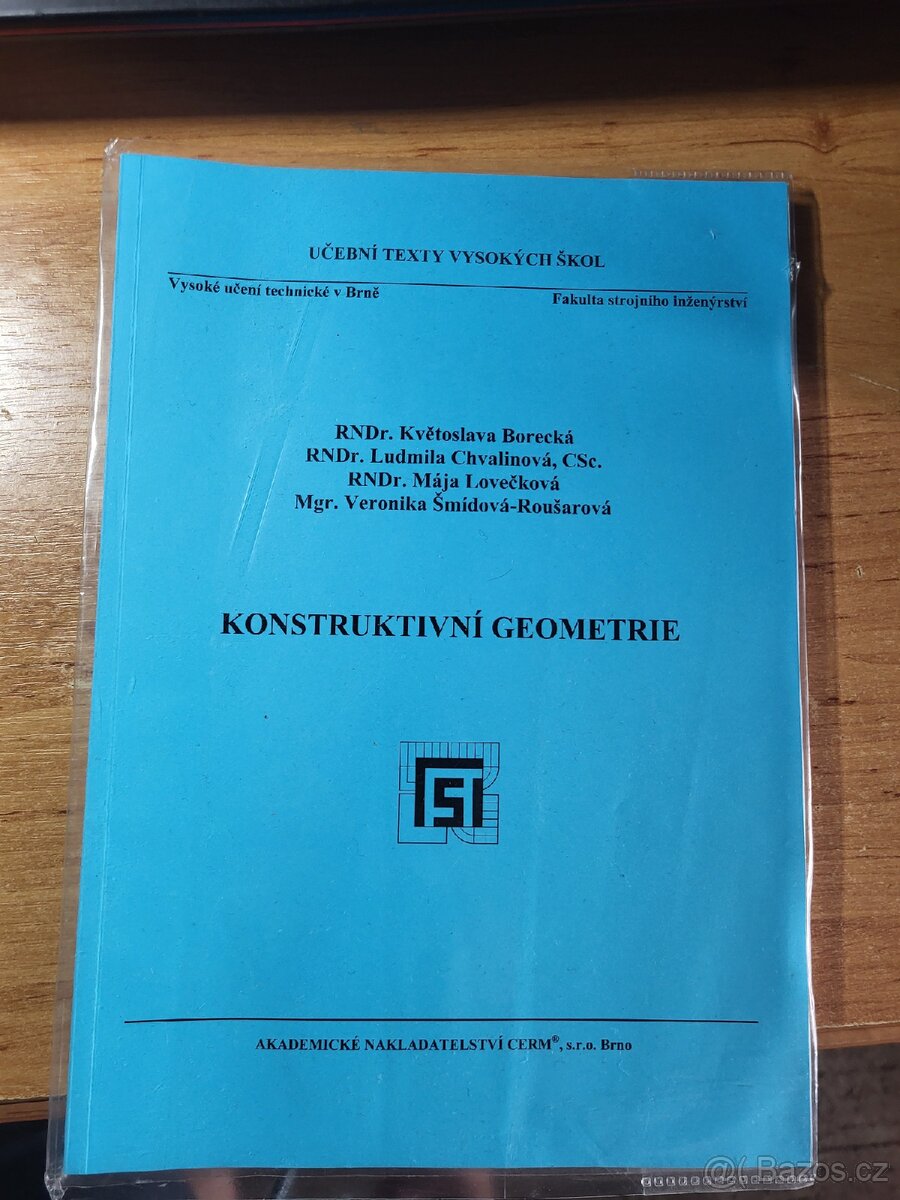 Učebnice konstrukční geometrie