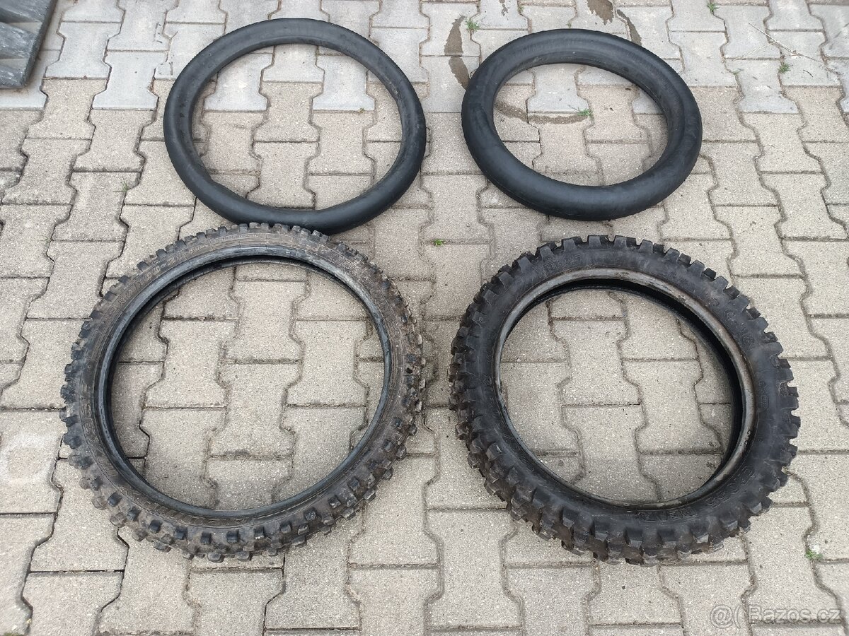Pneu enduro+Mousse